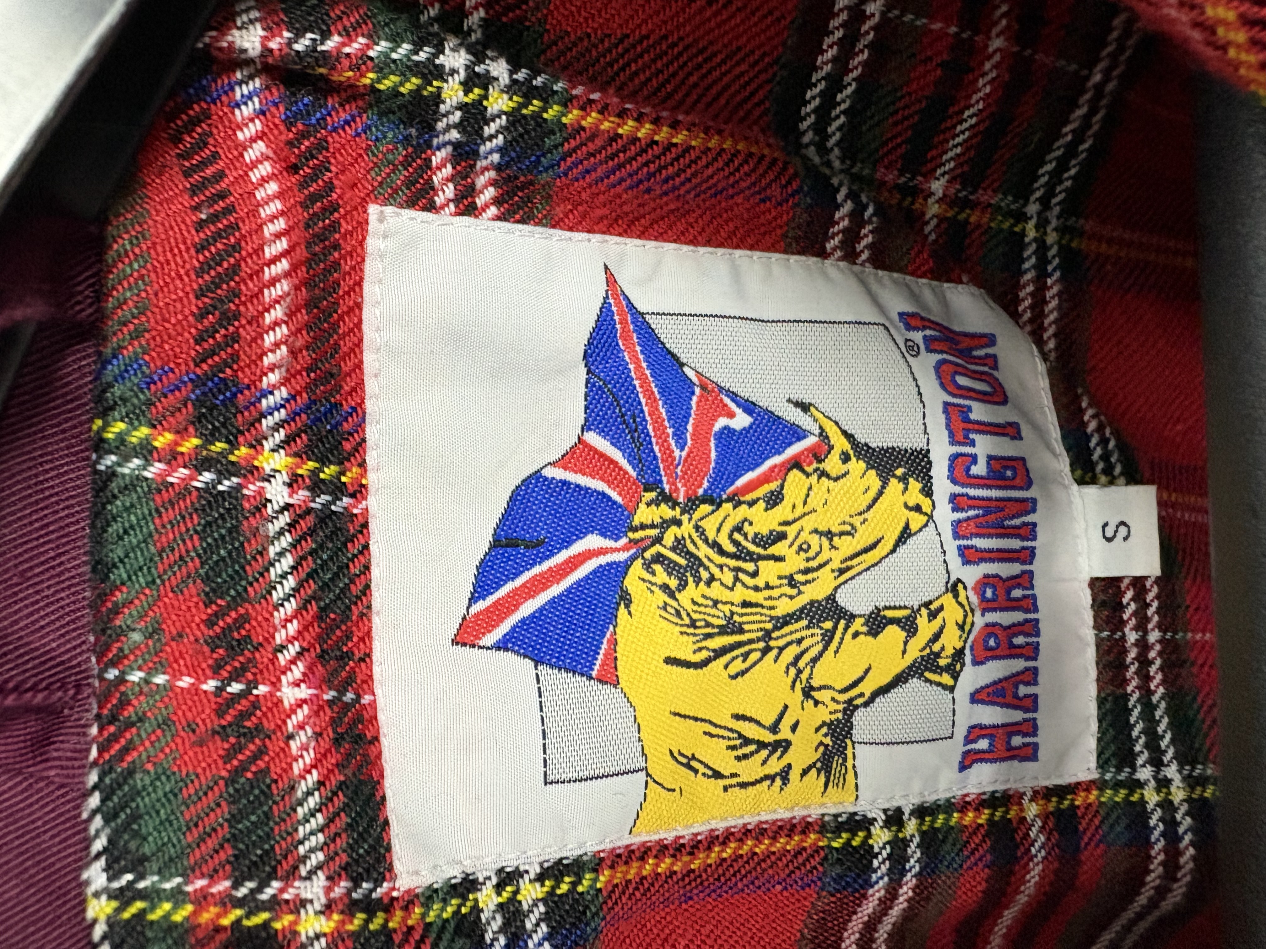 Veste Harrington - Beige / Doublure Tartan