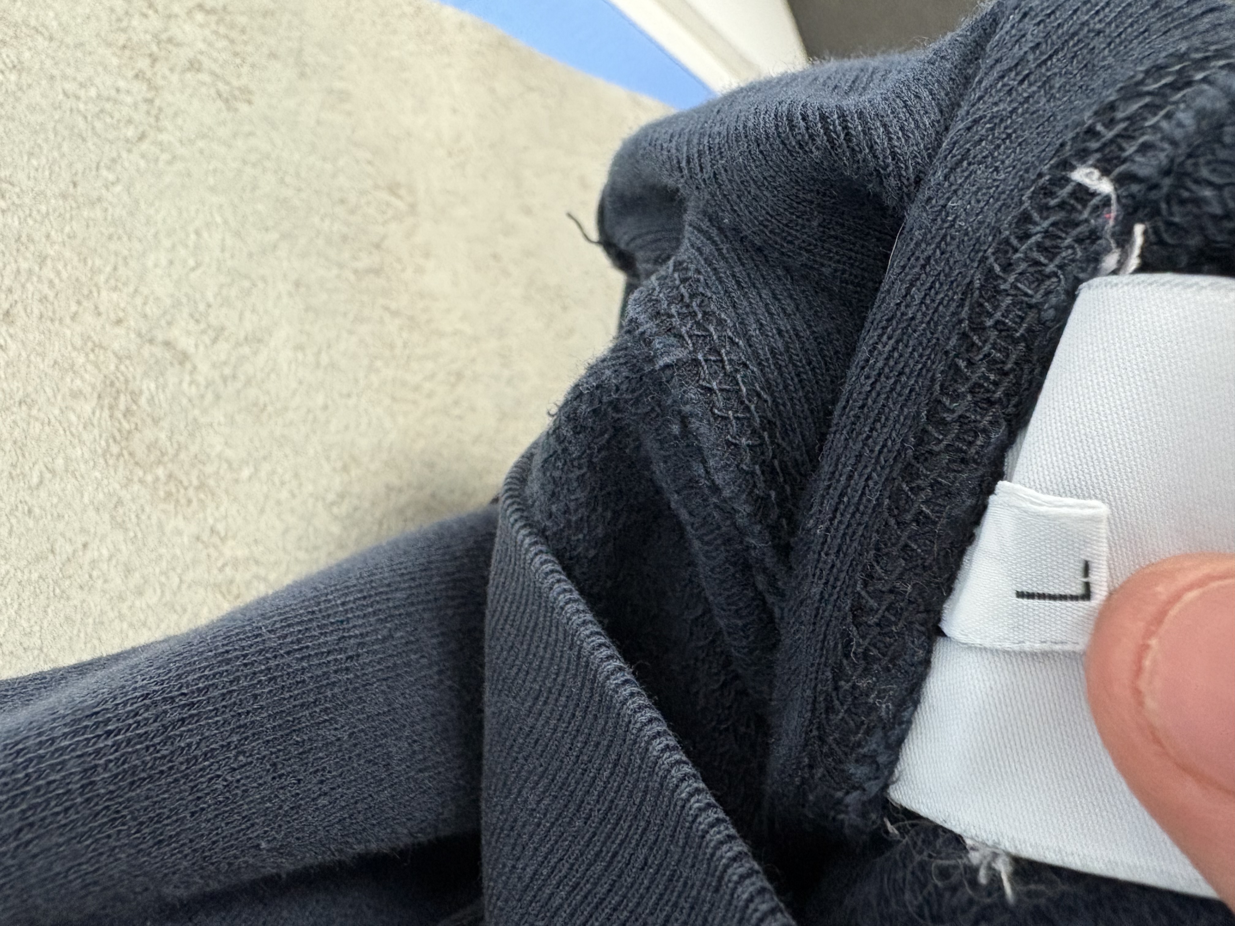 Sweat Stone Island bleu marine (L)