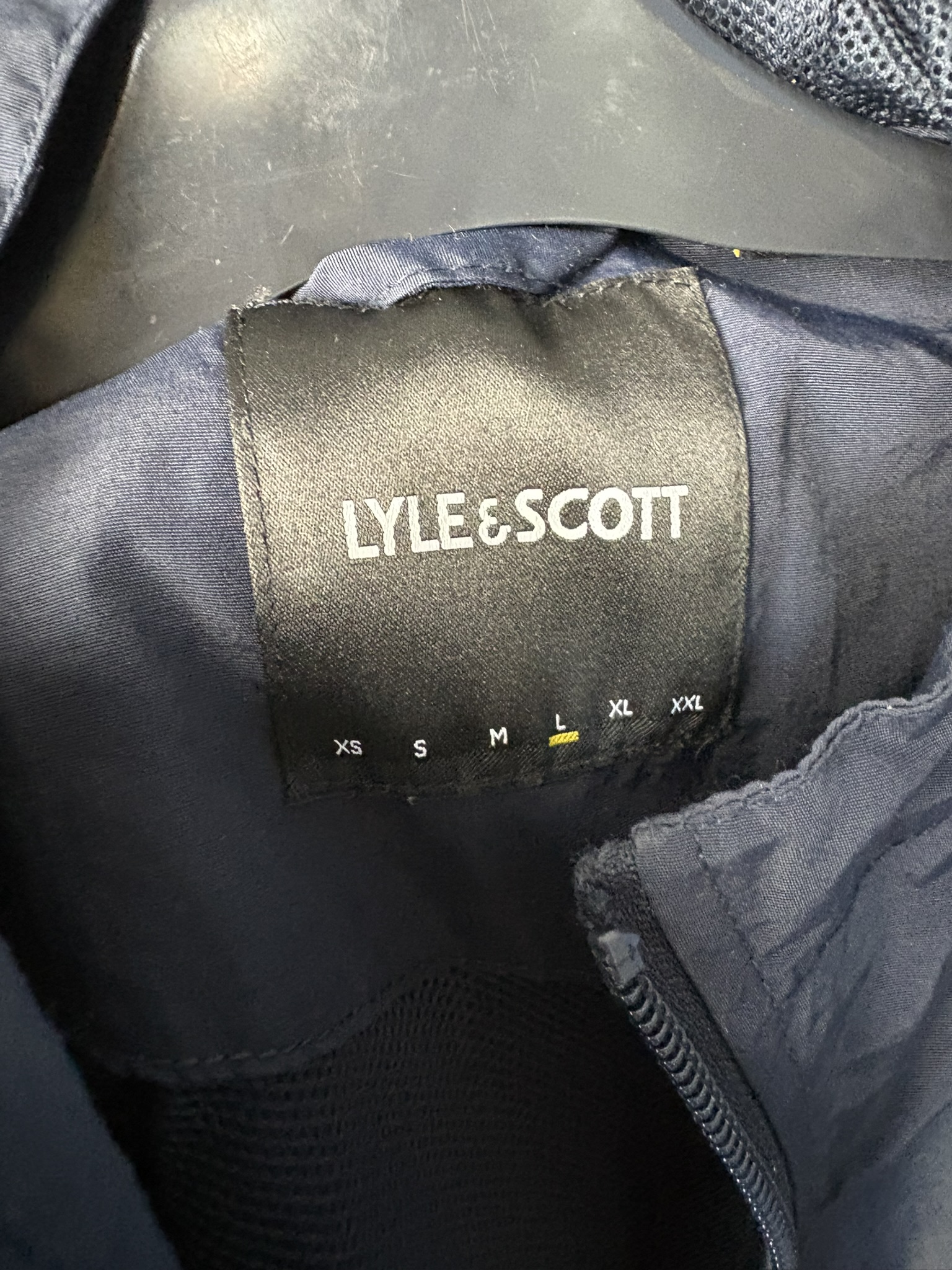 Coupe vent Lyle and Scott bleu marine