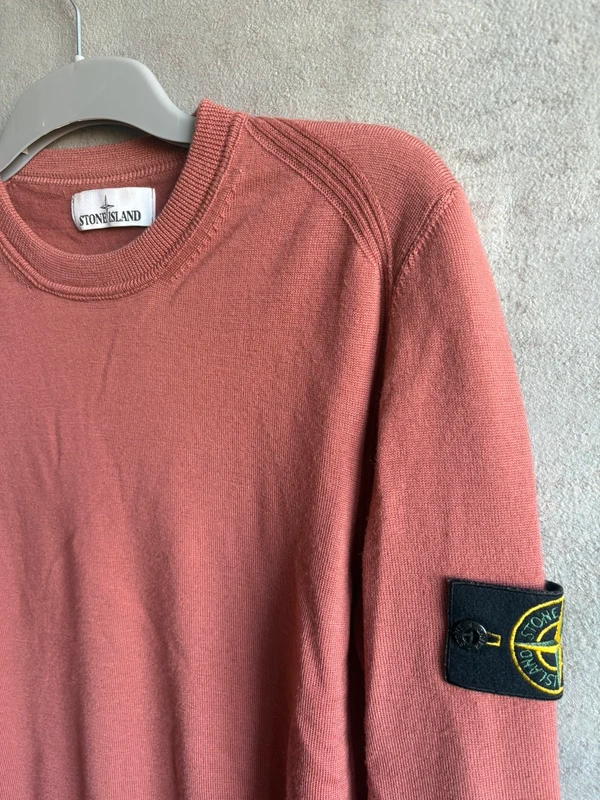 Sweat Stone Island Saumon / Corail