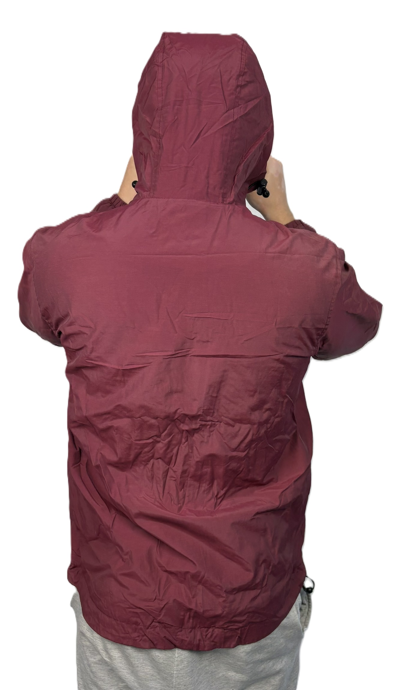 Coupe vent Lyle and Scott bordeaux