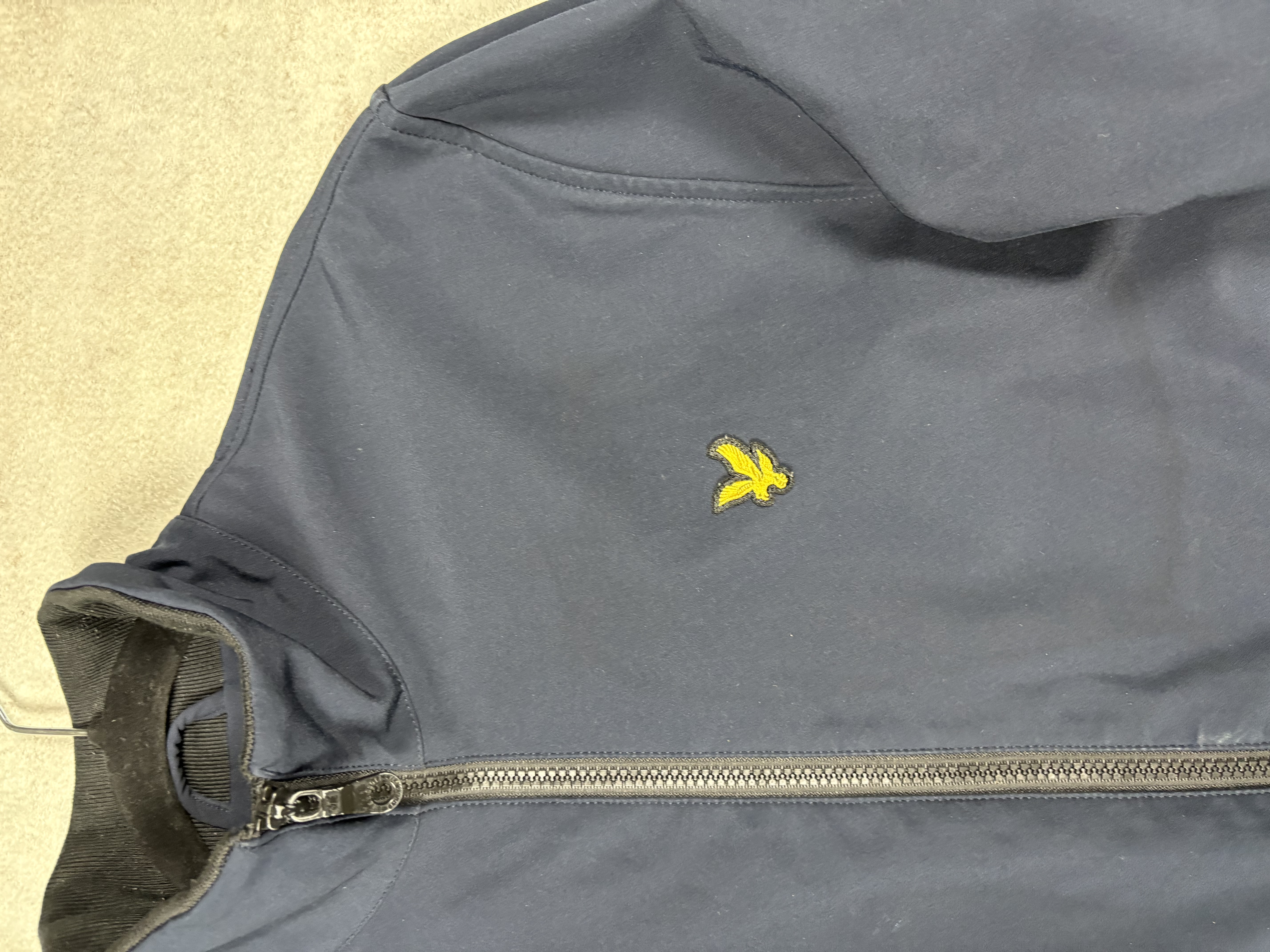 Zip Lyle and Scott bleu marine (S)