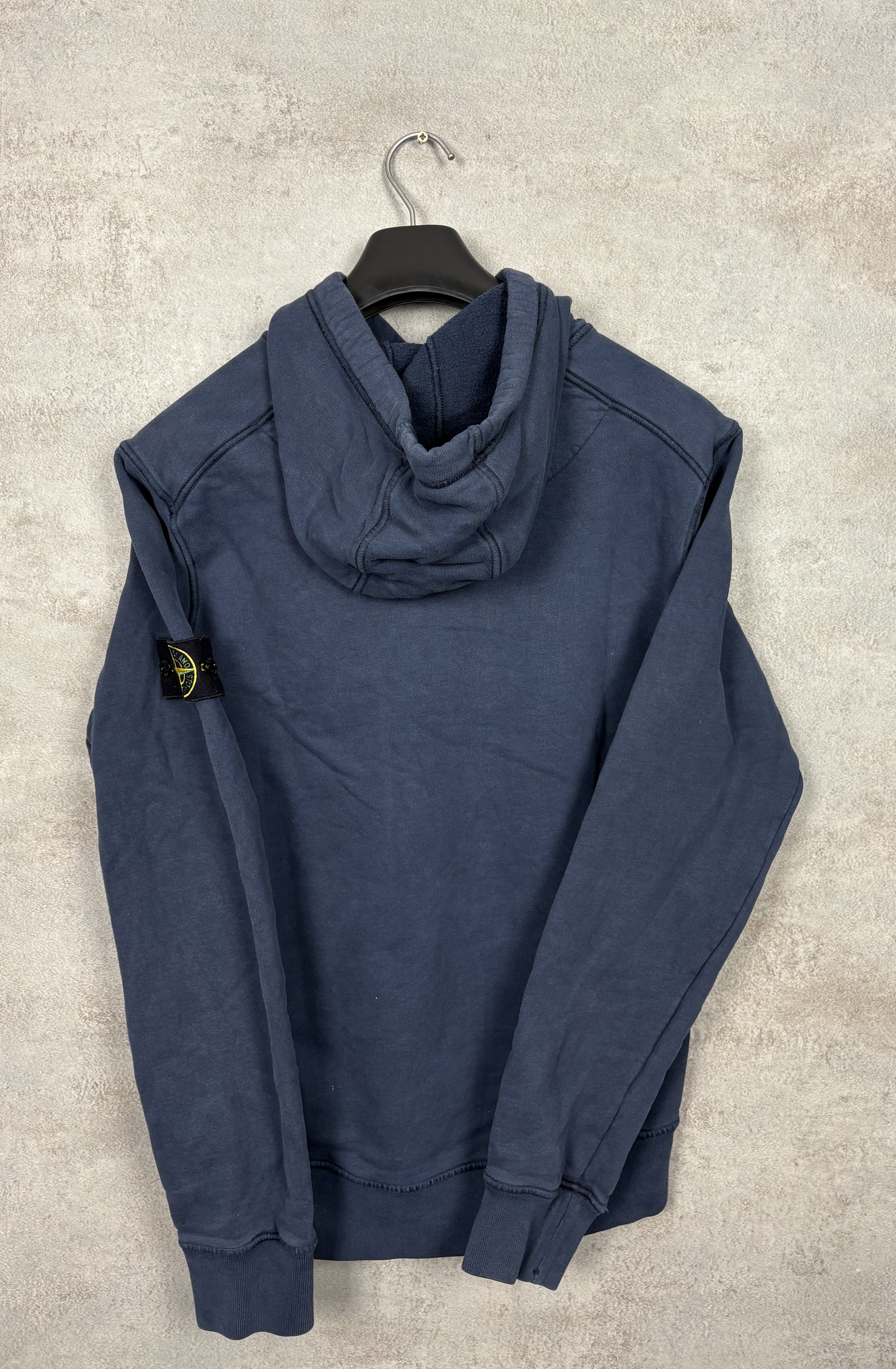 Hoodie Stone Island bleu marine (S)