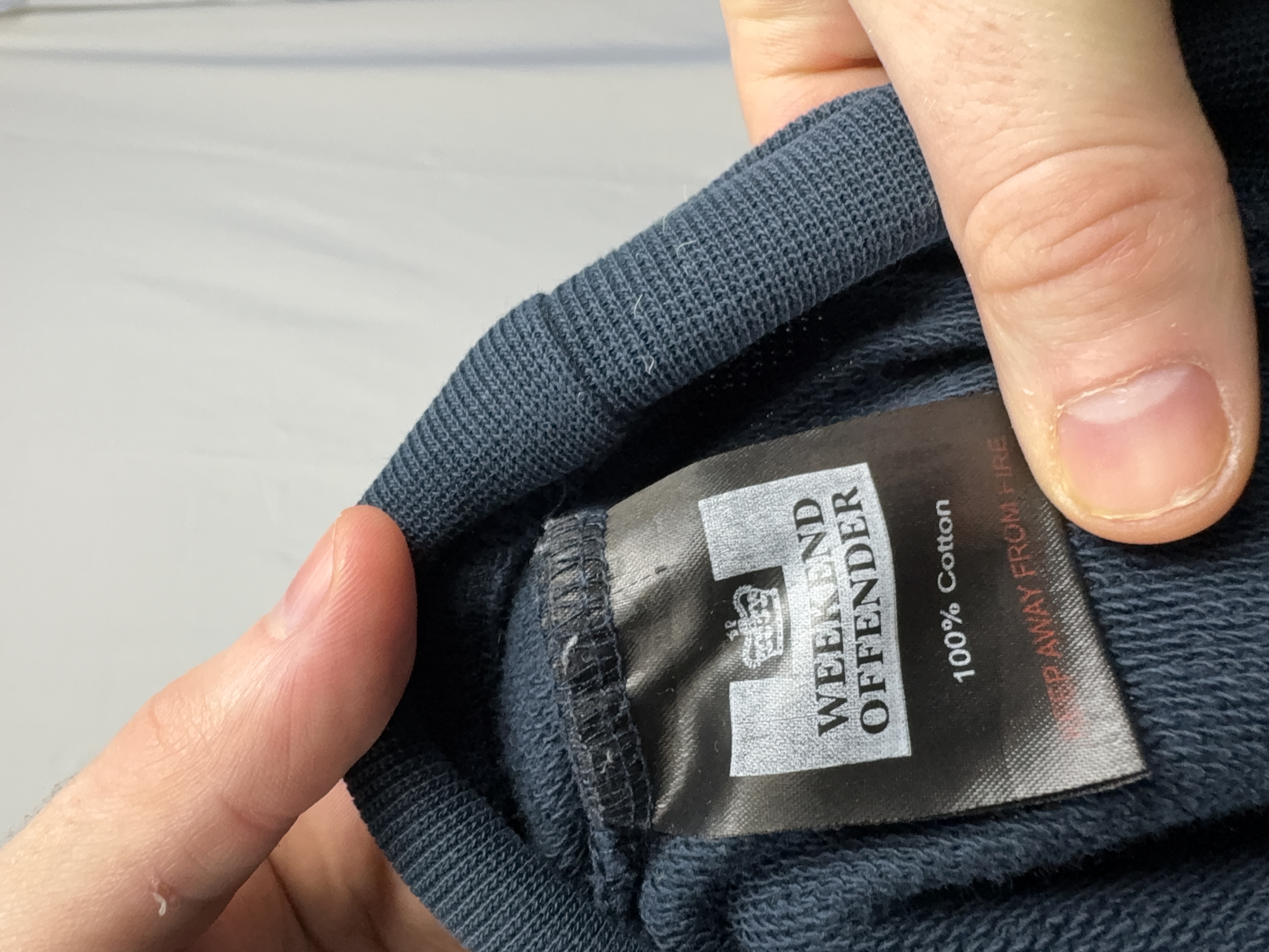 Sweat Weekend Offender bleu