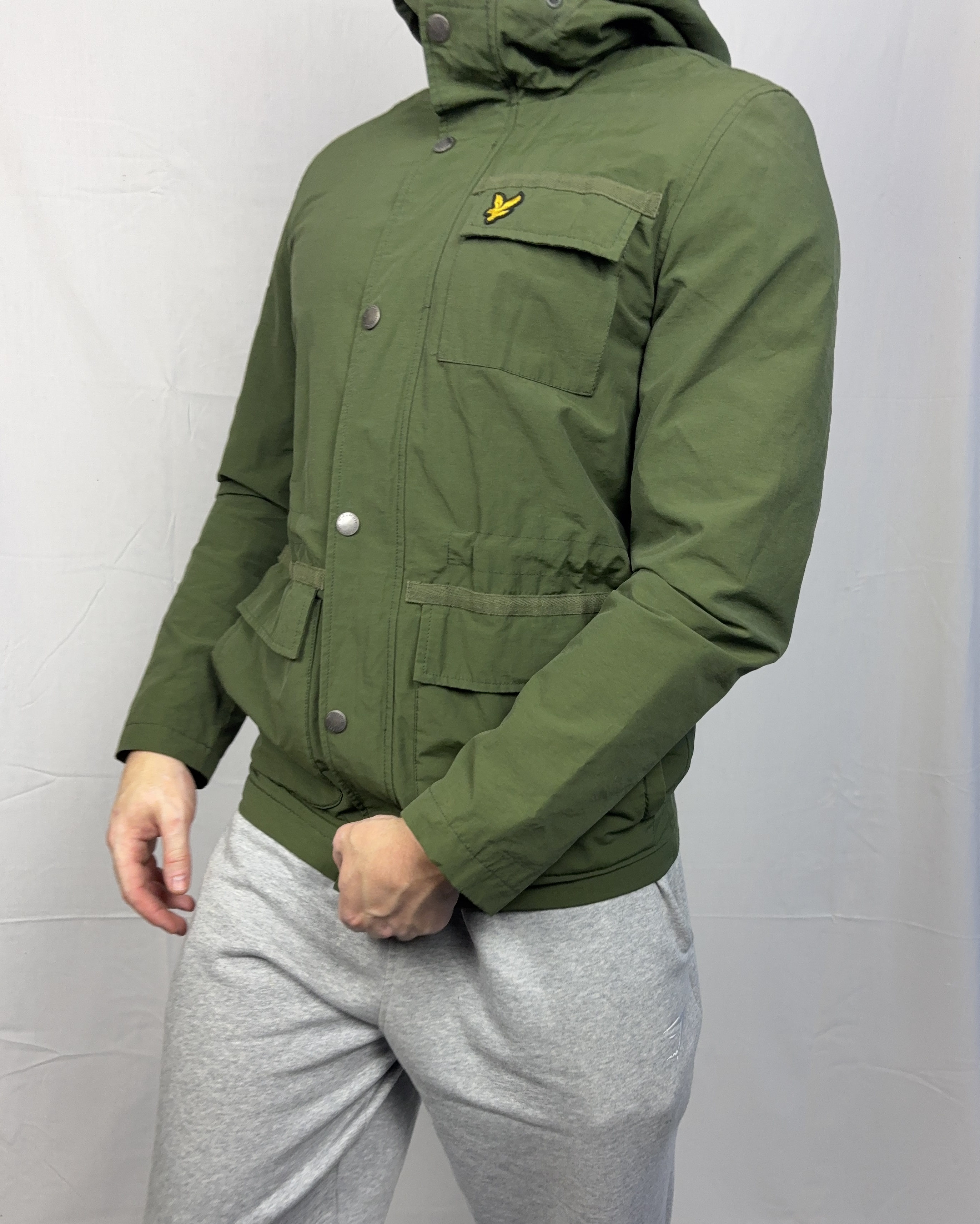 Veste Lyle and Scott Kaki à boutons