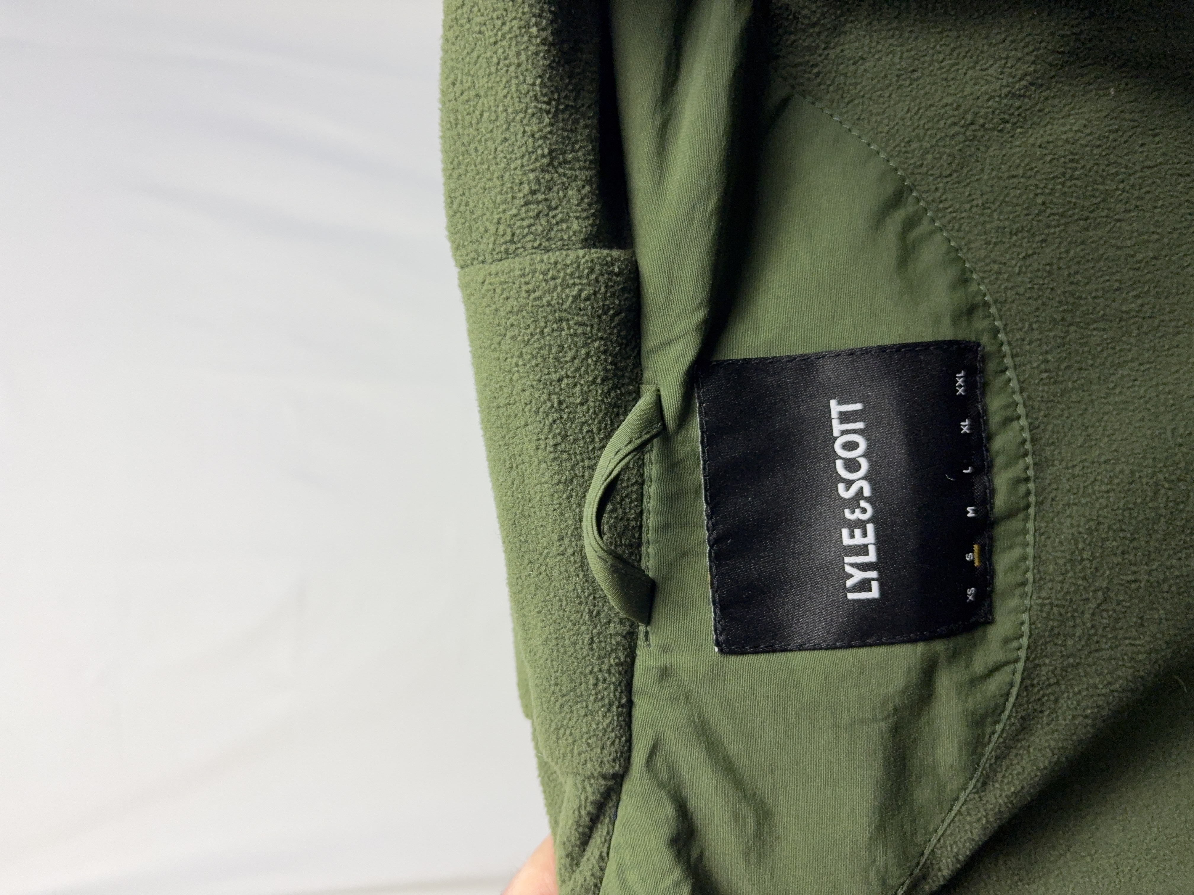 Veste Lyle and Scott Kaki à boutons