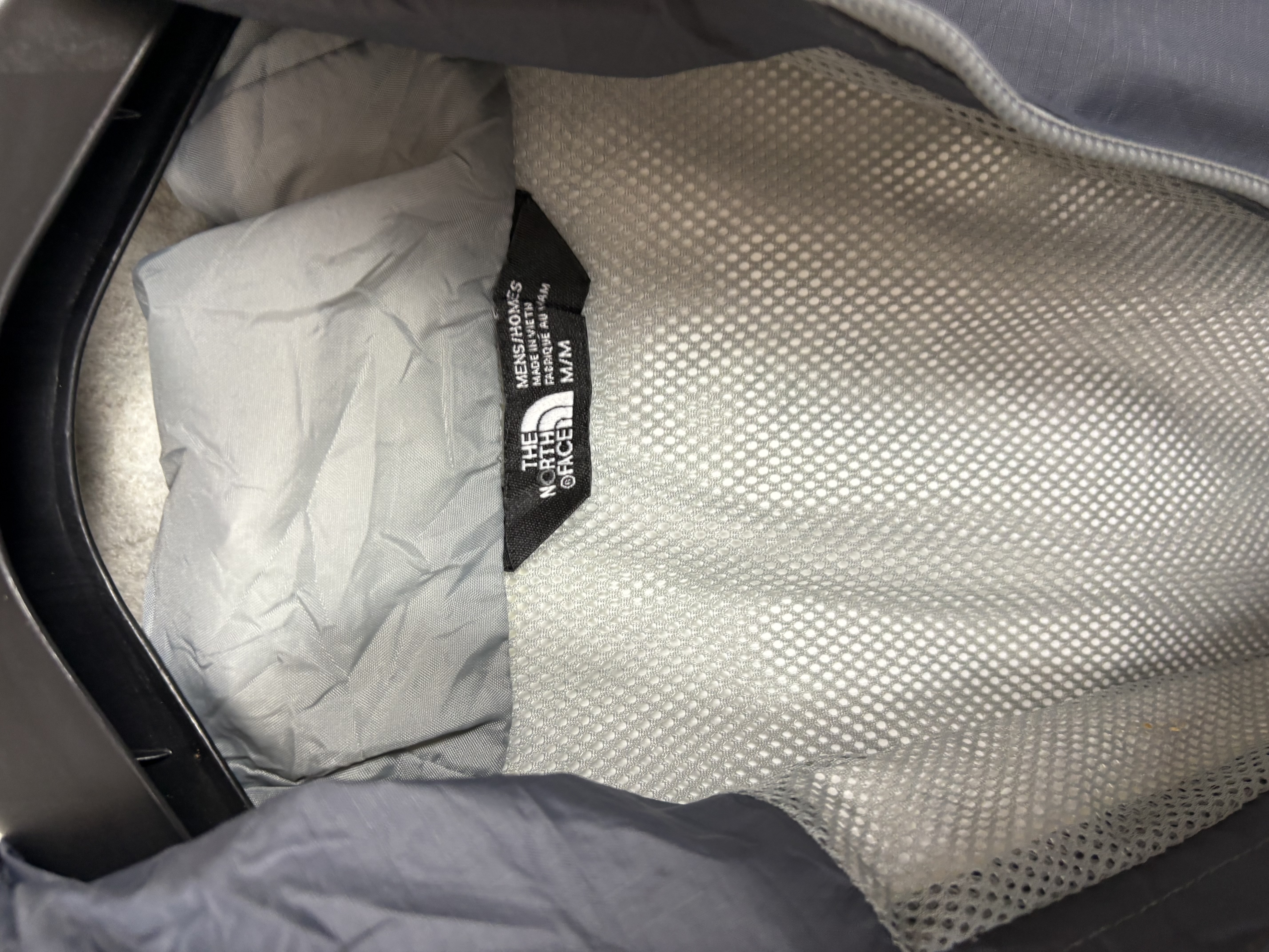 Veste coupe-vent grise The North Face (M)