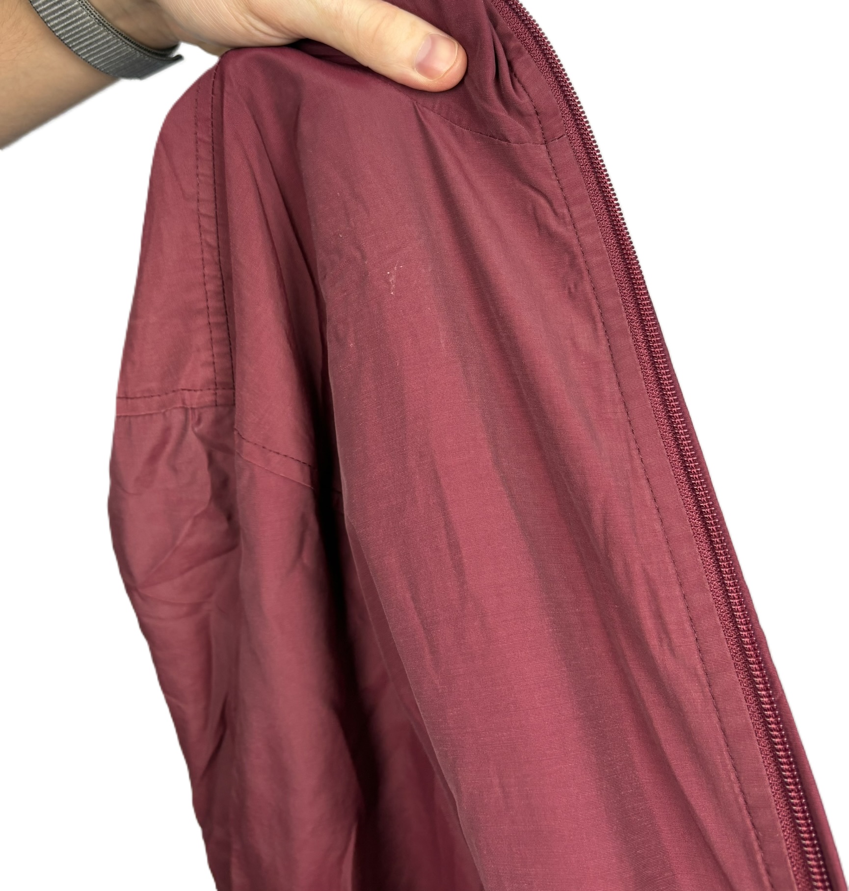 Coupe vent Lyle and Scott bordeaux