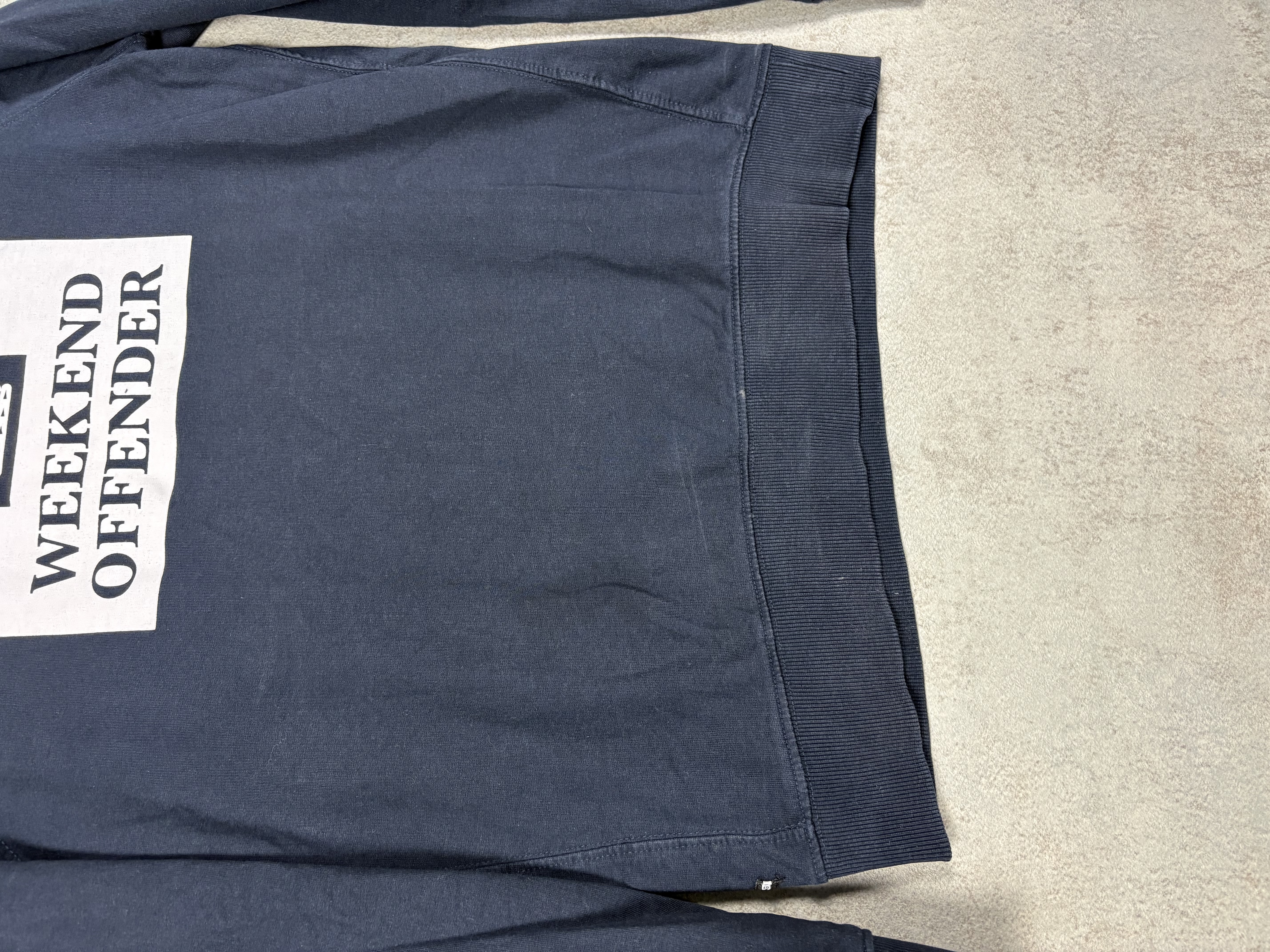 Sweat Weekend Offender bleu marine (S)