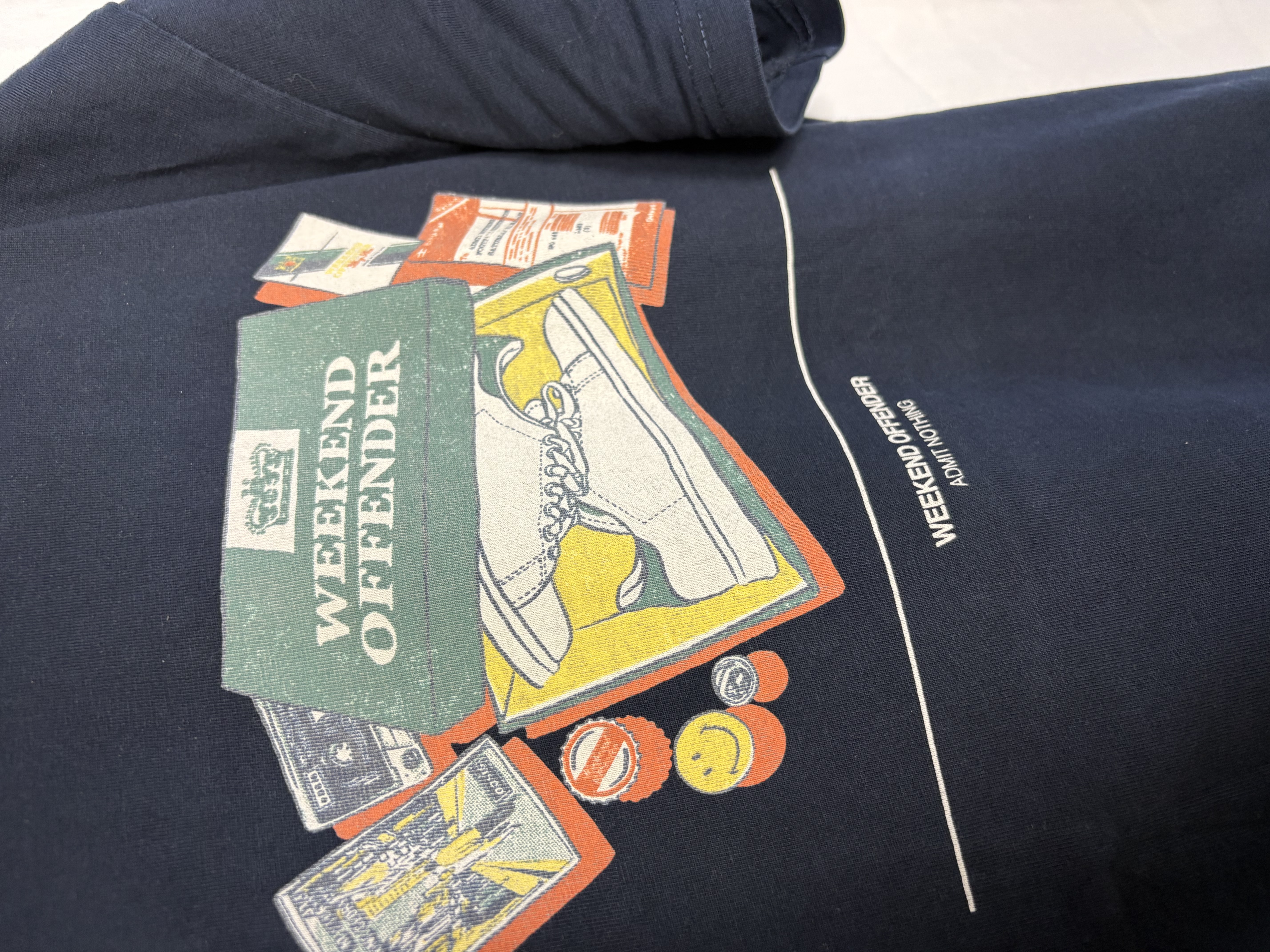 T-Shirt Weekend Offender "Admit Nothing"