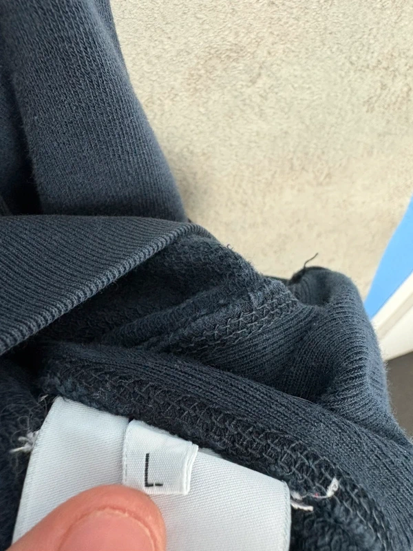 Sweat Stone Island bleu marine (M)