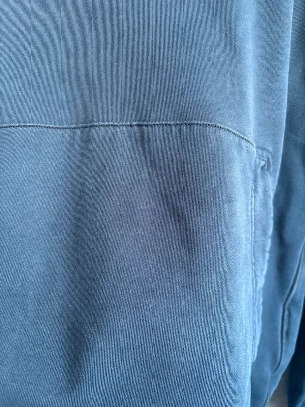Sweat a capuche bleu STONE ISLAND (L)