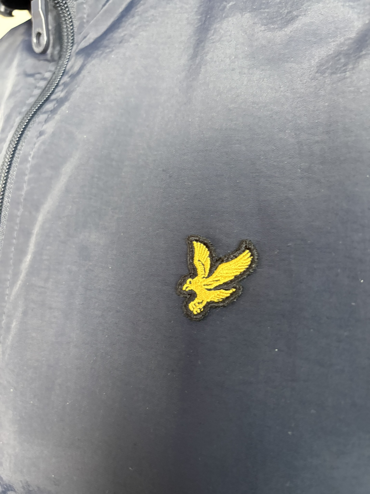 Coupe vent Lyle and Scott bleu marine